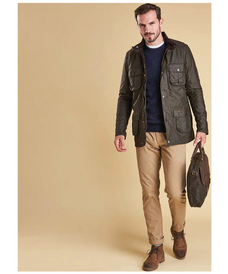 新品未使用 Barbour コーブリッジ スリムフィット (MWX1898) 全国販売