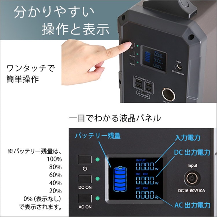 Pasinaz ポータブル電源 超大容量 324000mAh 1200Wh