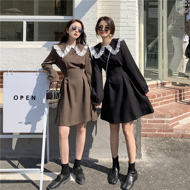 andyジャンル 韓国ファッション 量産型キャバドレス - ミニワンピース